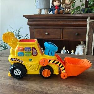 🔥🔥VTech Pop -a- Balls bulldozer camion incomplet sound work